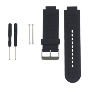 Garmin Approach S2 / S4 Kockarmband i silikon enfärgat - Svart