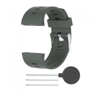 Polar V800 klockarmband i silikon - Grå