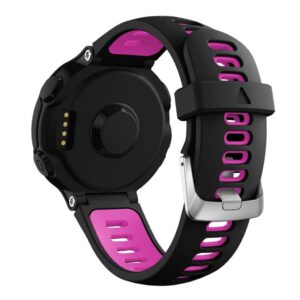 Garmin Forerunner 735 / 735XT Tvåfärgat klockarmband i silikon - Rosa
