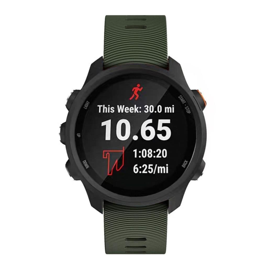 Garmin Forerunner 245 Klockarmband i Silikon - Grön - Bild 4
