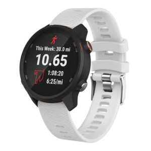 Garmin Forerunner 245 Armband Silikon - Vit