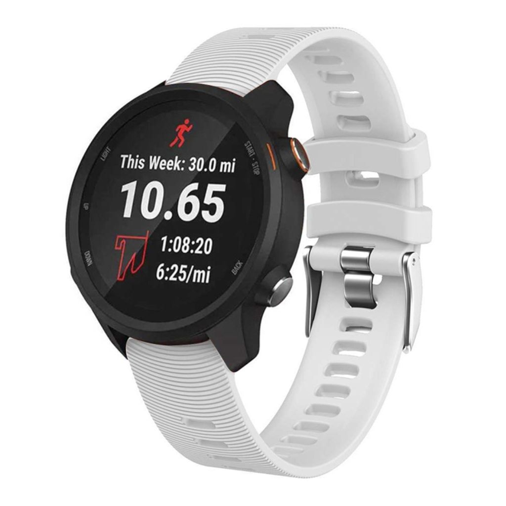Garmin Forerunner 245 Armband Silikon - Vit