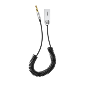 Baseus BA01 Wireless Bluetooth 5.0 Mottagare - Svart