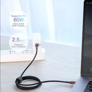 Baseus Cafule USB-C till USB-C, QC 3.0, USB-C PD, 3A 2 m - Röd