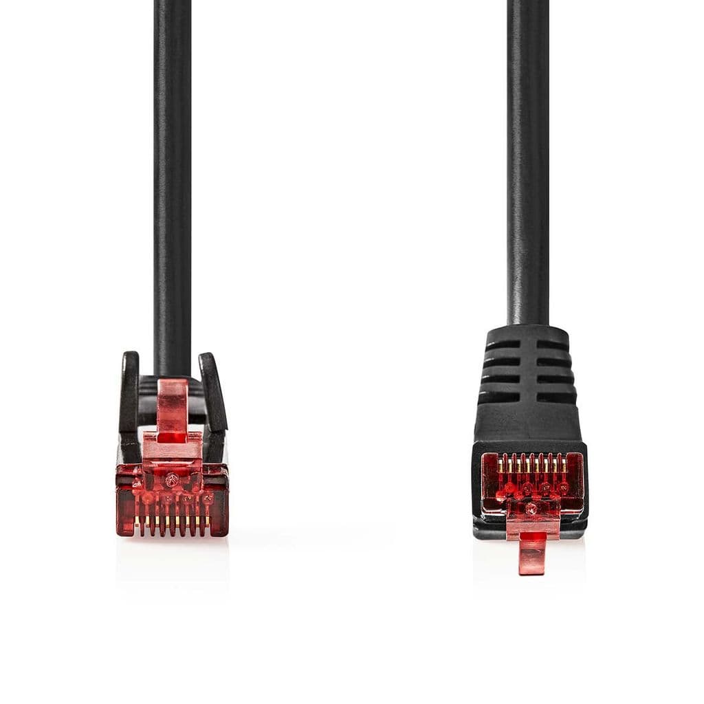 Nedis Cat 6 RJ45 till RJ45 Kabel, 5m - Svart