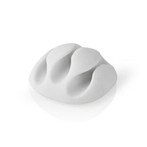 Nedis Mini Kabelklämma med 3 Hål - 4 pack