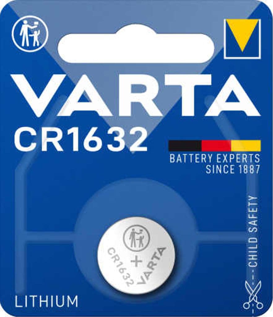 VARTA Lithium Coin knappcellsbatteri CR1632