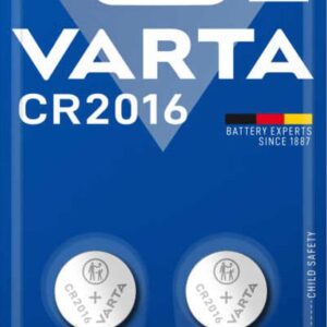 VARTA Lithium Coin knappcellsbatteri CR2016, 2-pack