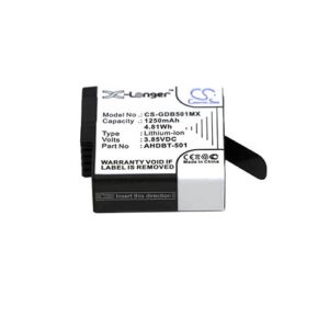 GoPro Hero 5/6/7 Batteri