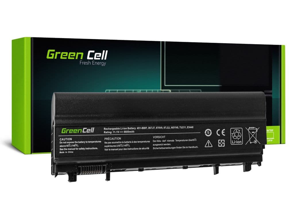 Green Cell-batteri VV0NF N5YH9 för Dell Latitude E5440 E5540 P44G