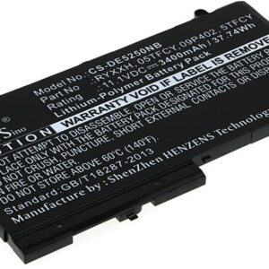 Batteri till Dell Latitude 12 5000 mfl