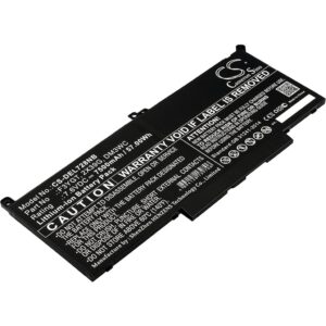 Batteri till Dell Latitude 12 7000 m.fl.