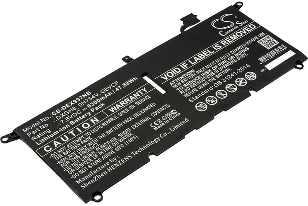 Batteri till Dell XPS 13 2018 mfl