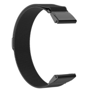 Garmin Fenix 7/Fenix 6 Milanese Klockarmband - Svart