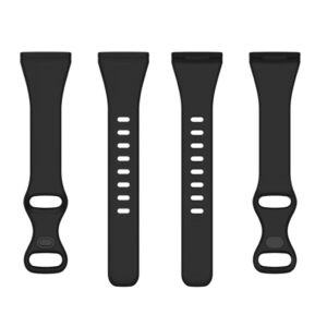 Fitbit Versa 4 / Versa 3 / Sense klockarmband - Svart