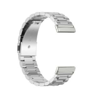 Fitbit Versa 4/3/2 Klockarmband i rostfritt stål – Vit