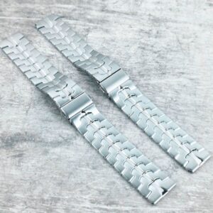 Garmin Forerunner 265 / 255 / Venu 2 Klockarmband i Rostfritt Stål - Silver