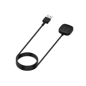 Fitbit Versa 3 & Sense USB Laddningskabel - Svart