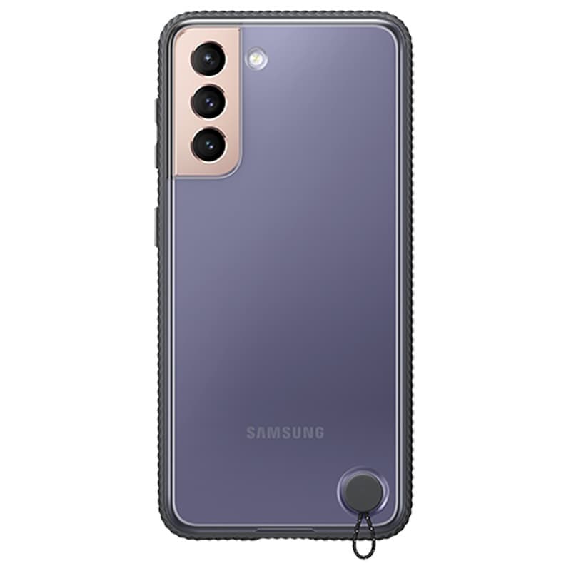Samsung Clear Protective Cover för Samsung Galaxy S21 Plus 5G - Svart