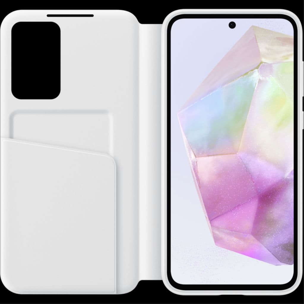 Samsung Galaxy A35 5G Smart View Fodral - Vit