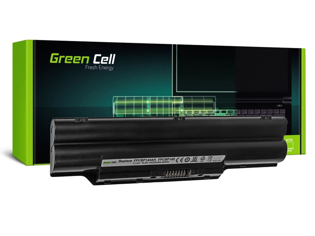 Green Cell-batteri för Fujitsu LifeBook E751 E782 - Bild 3