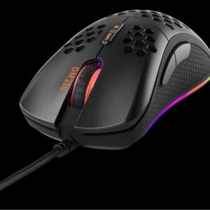 Deltaco Gaming DM210 Ultralätt Spelmus, RGB - Svart
