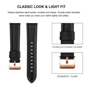 Garmin Forerunner 265S / 255S / Venu 2S Klockarmband i Läder - Rosa