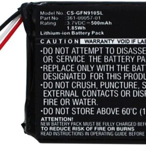 Batteri till Garmin forerunner 910XT mfl