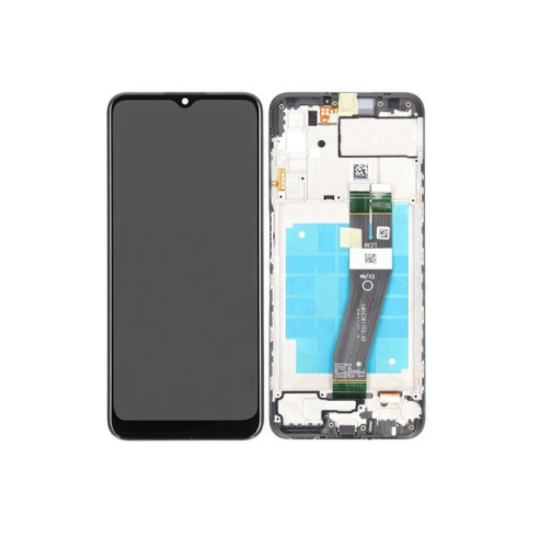 Samsung Galaxy A03s LCD-skärm - Svart