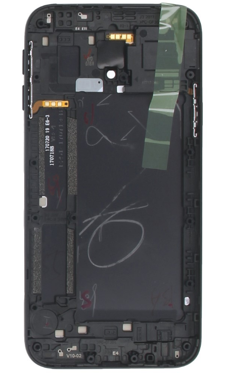 Samsung Galaxy J3 2017 Baksida, Svart - Original - Bild 2
