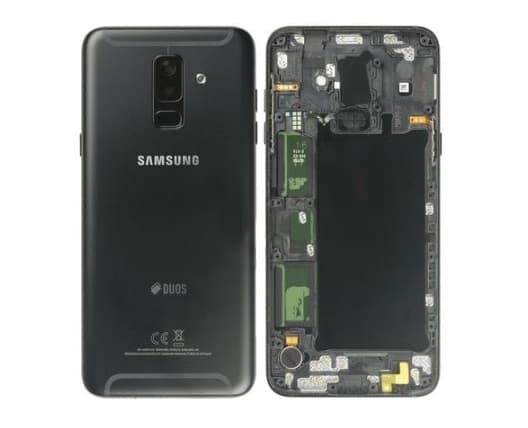 Samsung Galaxy A6 Plus 2018 Baksida - Original - Svart