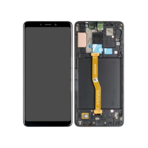 Samsung Galaxy A9 (2018) Skärm LCD display - Svart