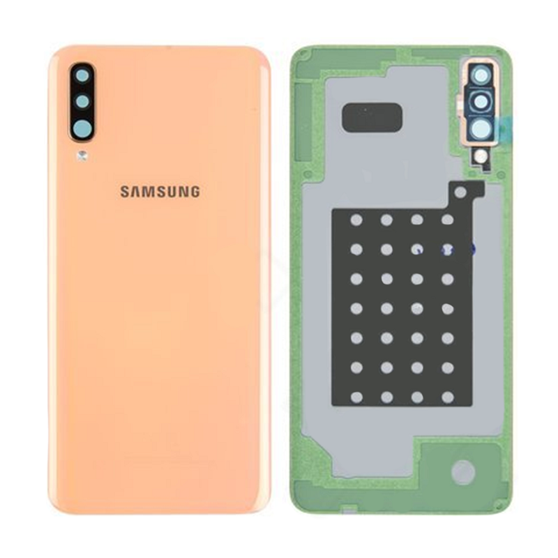 Samsung Galaxy A70 Baksida - Coral