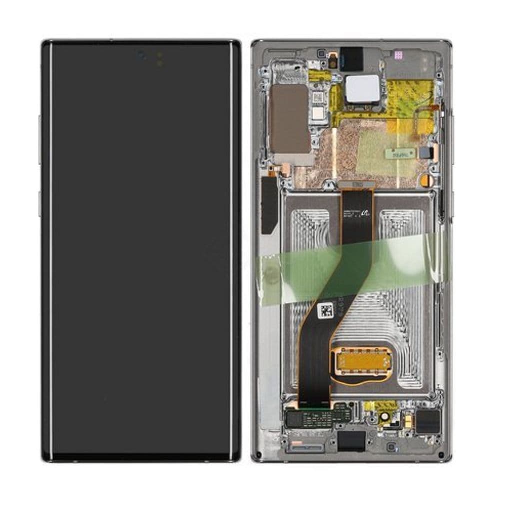 Samsung Galaxy Note 10 Plus Skärm med LCD Display - Silver