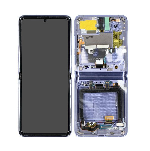 Samsung Galaxy Z Flip Skärm med LCD Display - Lila