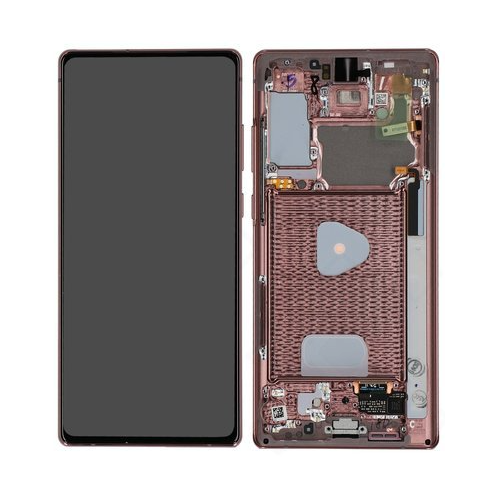 Samsung Galaxy Note 20 5G Skärm med LCD Display - Brons