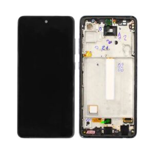 Samsung Galaxy A52 5G LCD-skärm utan batteri - Svart