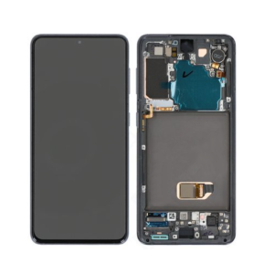 Samsung Galaxy S21 5G LCD-skärm utan främre kamera - Grå