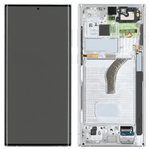 Samsung Galaxy S22 Ultra LCD-skärm - Phantom White