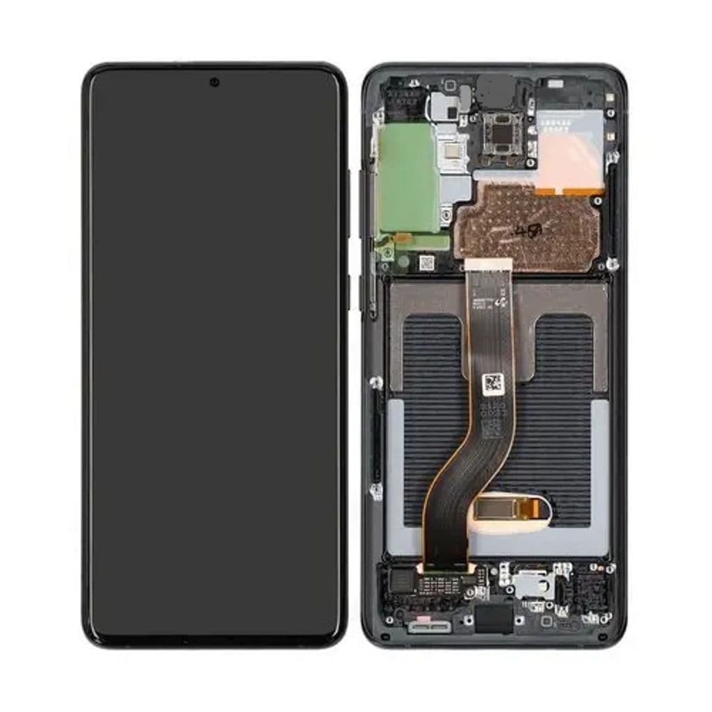 Samsung Galaxy S20 Plus 5G LCD Skärm utan Kamera - Svart