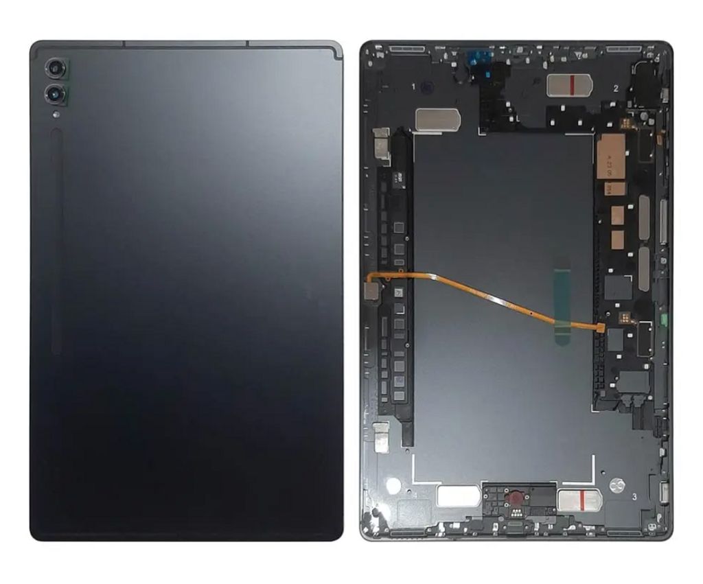 Samsung Galaxy Tab S9 Ultra Baksida - Grå