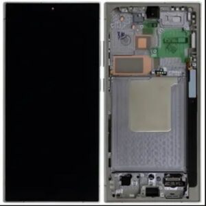 Samsung Galaxy S24 Ultra Original Skärm med förmonterad ram - Grå