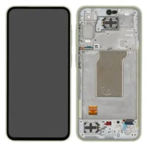 Samsung Galaxy A35 Original Skärm med förmonterad ram - Gul