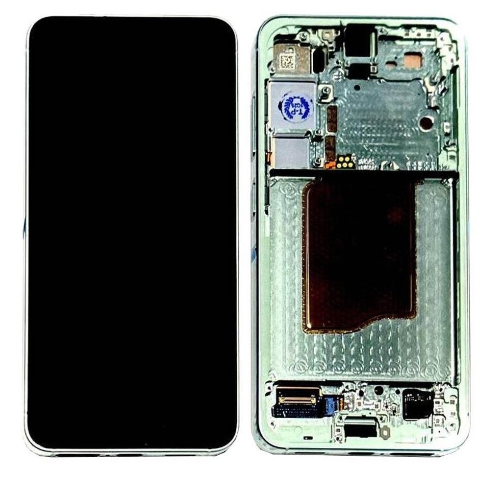Samsung Galaxy S25 skärm - Mint Grön