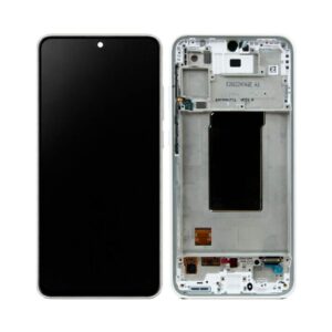 Samsung Galaxy A37 LCD-skärm - Vit