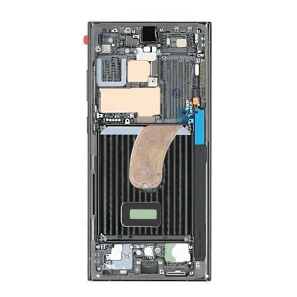 Samsung Galaxy S23 Ultra LCD-ram - Grön
