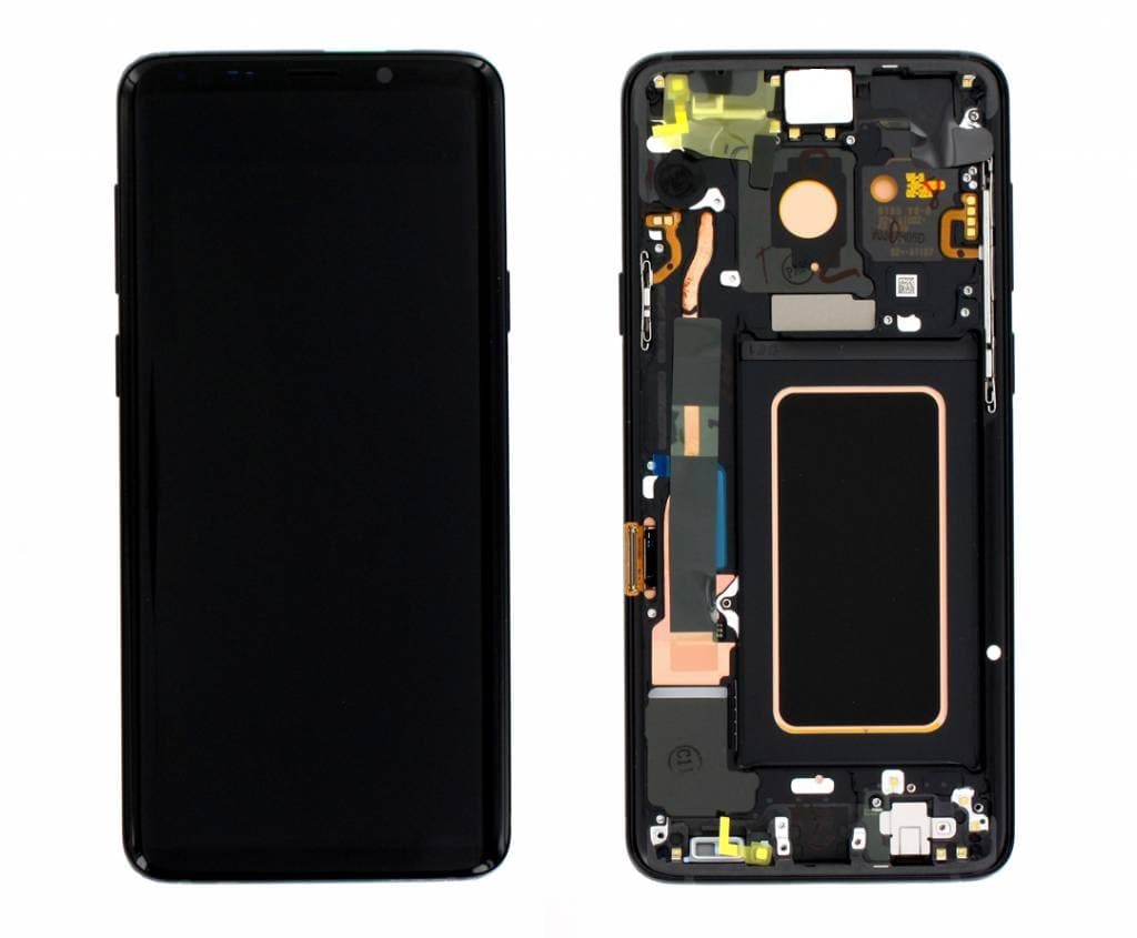 Samsung Galaxy S9 Plus Skärm med LCD Original - Svart