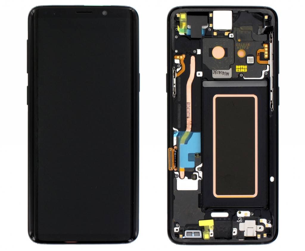Samsung Galaxy S9 Skärm med LCD-display - Svart - Original