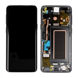 Galaxy S9-skärm titangrå