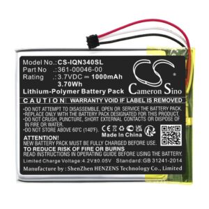 Batteri till Garmin Nuvi 3400 mfl